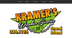 Desktop Screenshot of kramerswrecker.com